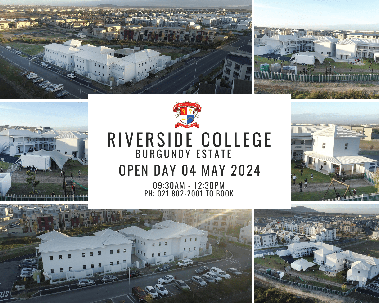 JOIN US! Riverside College Open Day 4th of May! 1